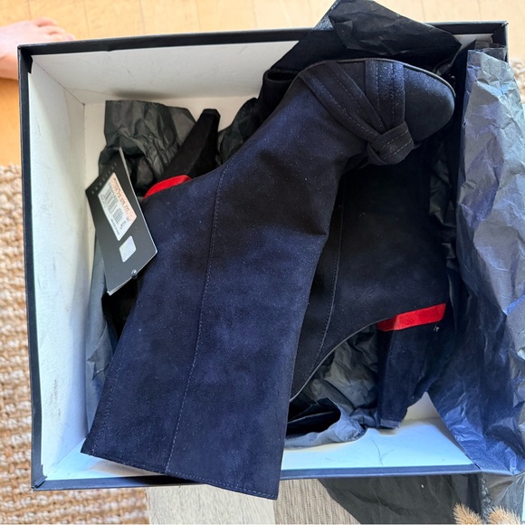 CNC Costume National Black and Red Accents Ankle Boots EU 40 US 9 - Picture 6 of 15